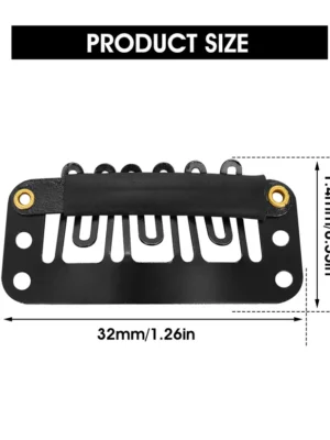 HAIR LUMA - SPARE CLIPS, 6 PCS