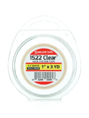 WALKER TAPE 1522 CLEAR - 1" X 3 YDS, ROLL